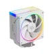 Устройство охлаждения(кулер) ID-Cooling Frozn A410 ARGB Wh Soc-AM5/AM4/1151/1200/2066/1700 4-pin Al+Cu 230W 730gr LED Ret
