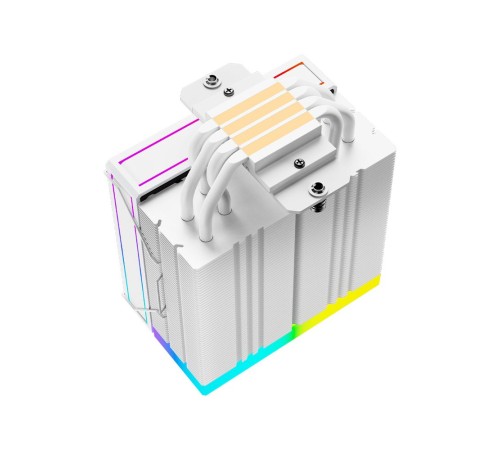 Устройство охлаждения(кулер) ID-Cooling Frozn A410 ARGB Wh Soc-AM5/AM4/1151/1200/2066/1700 4-pin Al+Cu 230W 730gr LED Ret Устройство охлаждения(кулер) ID-Cooling Frozn A410 ARGB Wh Soc-AM5/AM4/1151/1200/2066/1700 4-pin Al+Cu 230W 730gr LED Ret