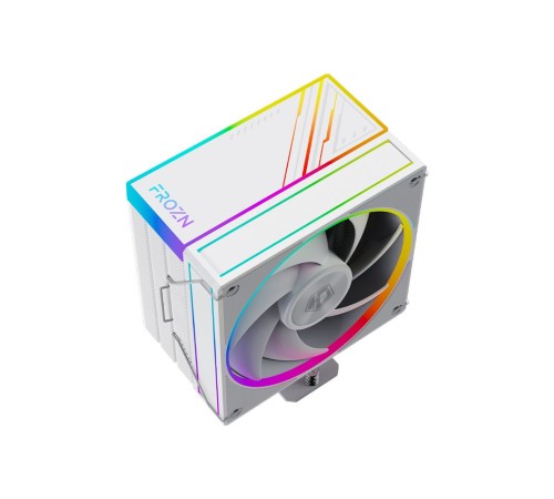 Устройство охлаждения(кулер) ID-Cooling Frozn A410 ARGB Wh Soc-AM5/AM4/1151/1200/2066/1700 4-pin Al+Cu 230W 730gr LED Ret Устройство охлаждения(кулер) ID-Cooling Frozn A410 ARGB Wh Soc-AM5/AM4/1151/1200/2066/1700 4-pin Al+Cu 230W 730gr LED Ret