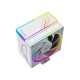 Устройство охлаждения(кулер) ID-Cooling Frozn A410 ARGB Wh Soc-AM5/AM4/1151/1200/2066/1700 4-pin Al+Cu 230W 730gr LED Ret