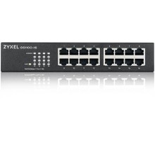 Коммутатор Zyxel GS1100-16-EU0103F 16G неуправляемый