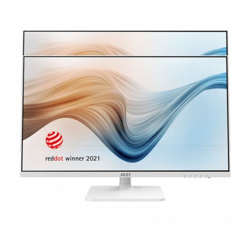 Монитор MSI 27" Modern MD272XPW белый IPS LED 16:9 HDMI M/M матовая HAS Piv 300cd 178гр/178гр 1920x1080 100Hz DP FHD USB 5.6кг