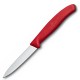 Нож кухонный Victorinox Swiss Classic (6.7601) стальной разделочный для овощей лезв.80мм прямая заточка красный