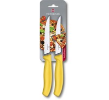 Набор ножей кухон. Victorinox Swiss Classic (6.7936.12L8B) компл.:2шт желтый блистер