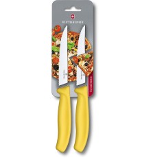 Набор ножей кухон. Victorinox Swiss Classic (6.7936.12L8B) компл.:2шт желтый блистер