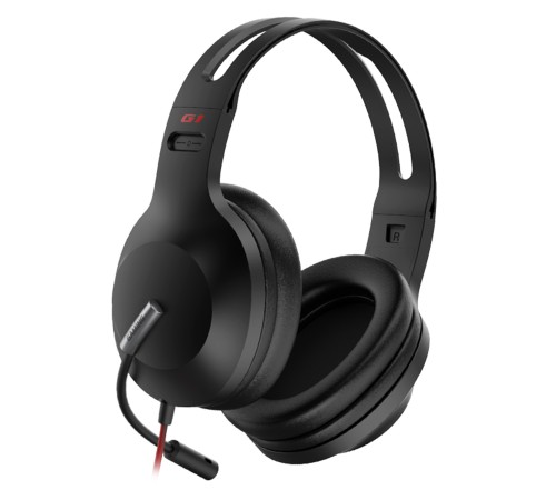 Наушники с микрофоном Edifier G1SE черный 2.5м накладные оголовье