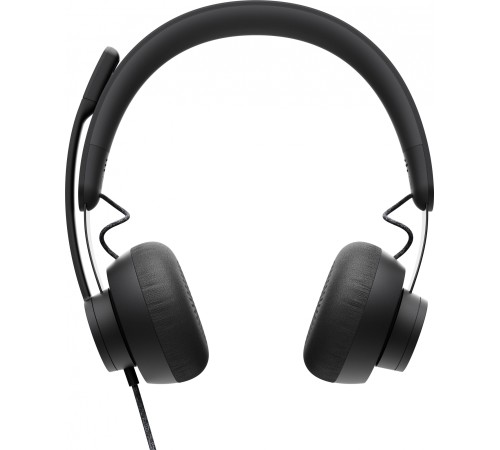 Наушники с микрофоном Logitech Zone Wired Teams черный матовый 1.9м накладные USB оголовье (981-000870) Наушники с микрофоном Logitech Zone Wired Teams черный матовый 1.9м накладные USB оголовье (981-000870)