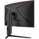 Монитор 27" KTC 27GS820 Black (HVA, 2560x1440, HDMI+HDMI+DP, USB, 1 ms, 178°/178°, 300 cd/m, 2500:1, 240Hz, FreeSync/G-Sync, Curved)