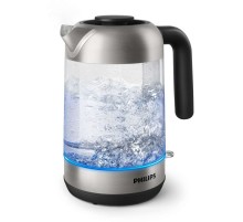 Чайник электрический Philips HD9339/80 1.7л. 2200Вт прозрачный (корпус: стекло)