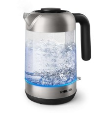 Чайник электрический Philips HD9339/80 1.7л. 2200Вт прозрачный (корпус: стекло)
