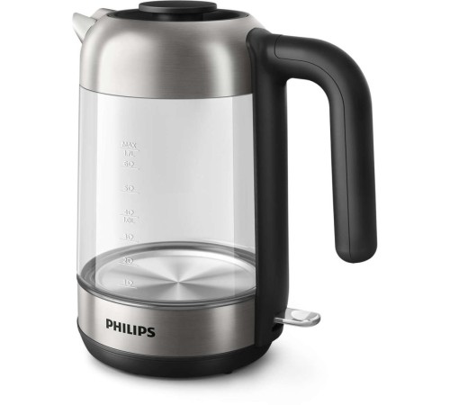 Чайник электрический Philips HD9339/80 1.7л. 2200Вт прозрачный (корпус: стекло)
