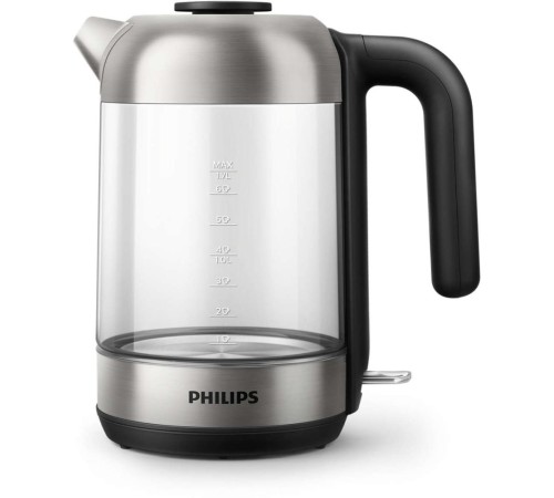 Чайник электрический Philips HD9339/80 1.7л. 2200Вт прозрачный (корпус: стекло)