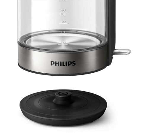 Чайник электрический Philips HD9339/80 1.7л. 2200Вт прозрачный (корпус: стекло)