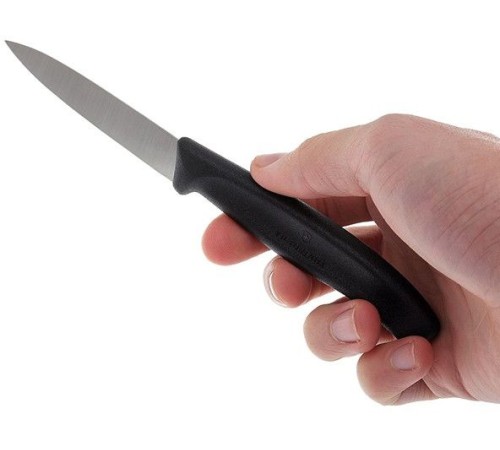 Набор ножей кухон. Victorinox Swiss Classic (6.7603.B) компл.:2шт черный блистер Набор ножей кухон. Victorinox Swiss Classic (6.7603.B) компл.:2шт черный блистер