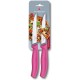 Набор ножей кухон. Victorinox Swiss Classic (6.7936.12L5B) компл.:2шт розовый блистер
