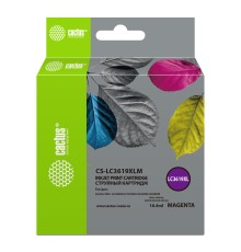 Картридж струйный Cactus CS-LC3619XLM пурпурный (18.4мл) для Brother MFC-J2330DW/J2730DW/J3530DW/J3930DW