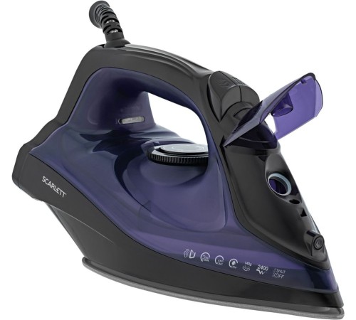Утюг Scarlett SC-SI30K57 2400Вт черный/фиолетовый