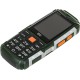 Мобильный телефон BQ 2430 Tank Power 32Mb зеленый/серебристый моноблок 2Sim 2.4" 240x320 0.3Mpix GSM900/1800 GSM1900 MP3 FM microSD max32Gb
