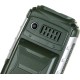 Мобильный телефон BQ 2430 Tank Power 32Mb зеленый/серебристый моноблок 2Sim 2.4" 240x320 0.3Mpix GSM900/1800 GSM1900 MP3 FM microSD max32Gb