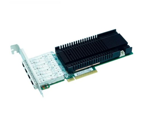 LRES1027PF-4SFP28 PCIe v4.0 x8 4*SFP28 10/25G NIC Card (303851) LRES1027PF-4SFP28 PCIe v4.0 x8 4*SFP28 10/25G NIC Card (303851)