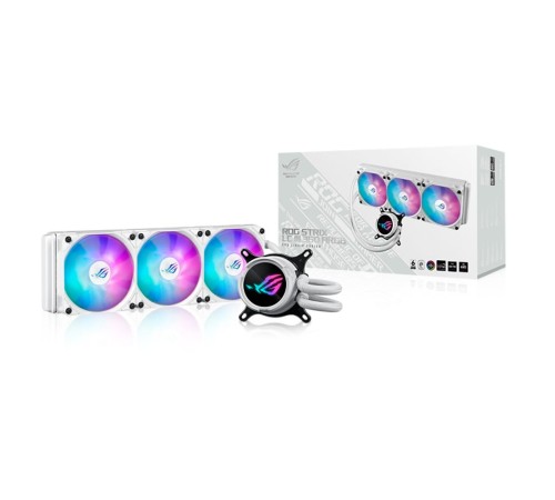 Жидкостная система охлаждения ASUS ROG STRIX LC III 360 ARGB WHT /AIO COOLER,ASETEK,SIGRID V2, ARGB