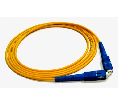 Патч-корд Lanmaster LAN-SC-SC/SU-1.0 1x SC-SC 1м LSZH оранжевый