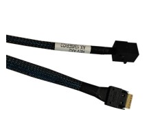 Кабель Amphenol  RSL38-2804  Slimline SASx4 (SFF8654) -to- HD MiniSAS x4 (SFF8643) 80cm