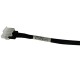 Кабель Amphenol RSL38-1067 Slimline SASx4 (SFF8654) -to- HD MiniSAS x4 (SFF8643) 100cm