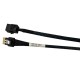 Кабель Amphenol RSL38-1067 Slimline SASx4 (SFF8654) -to- HD MiniSAS x4 (SFF8643) 100cm