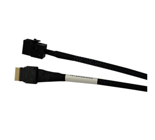 Кабель Amphenol RSL38-1067 Slimline SASx4 (SFF8654) -to- HD MiniSAS x4 (SFF8643) 100cm Кабель Amphenol RSL38-1067 Slimline SASx4 (SFF8654) -to- HD MiniSAS x4 (SFF8643) 100cm