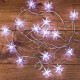 Neon-night 303-036 Гирлянда светодиодная "Снежинки" 20 LED БЕЛЫЕ 2,8 метра