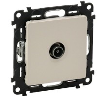 Розетка телев. Legrand Valena Life 753551 скрыт. слоновая кость