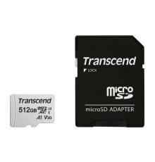 Карта памяти Transcend microSDXC 300S (TS512GUSD300S-A)