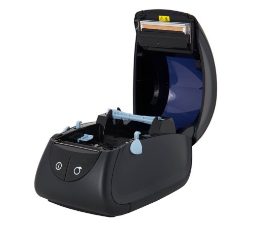 Термопринтер Mertech MPRINT LP80 EVA (для печ.накл.) стационарный черный
