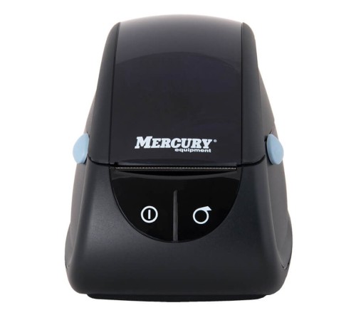 Термопринтер Mertech MPRINT LP80 EVA (для печ.накл.) стационарный черный