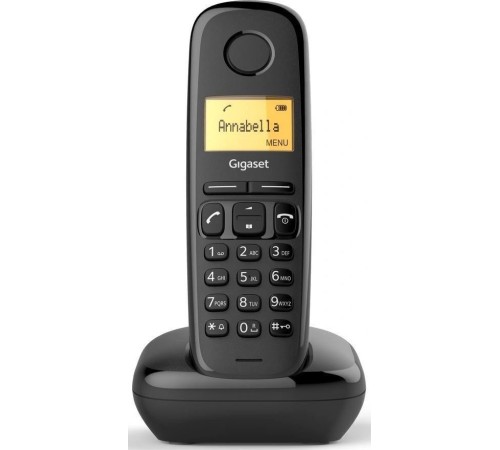 Р/Телефон Dect Gigaset A170 SYS RUS черный АОН Р/Телефон Dect Gigaset A170 SYS RUS черный АОН