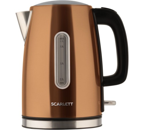 Чайник электрический Scarlett SC-EK21S98 1.7л. 2200Вт бронзовый (корпус: нержавеющая сталь) Чайник электрический Scarlett SC-EK21S98 1.7л. 2200Вт бронзовый (корпус: нержавеющая сталь)