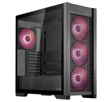 Корпус ASUS TUF GAMING GT302 TG ARGB BLACK (90DC00I0-B19000) GT302/ARGB FANS/BLK