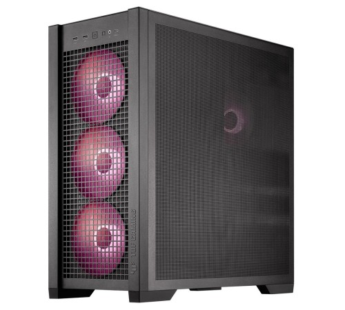 Корпус ASUS TUF GAMING GT302 TG ARGB BLACK (90DC00I0-B19000) GT302/ARGB FANS/BLK