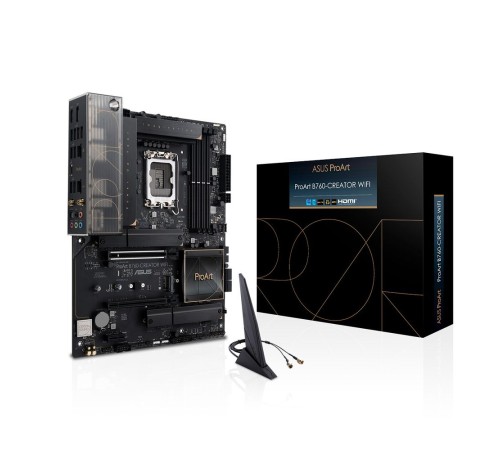 Материнская плата ASUS PROART B760-CREATOR
WIFI /LGA1700,B760,PCIE5.0,USB32GEN2X2,MB (90MB1FY0-M1EAY0)