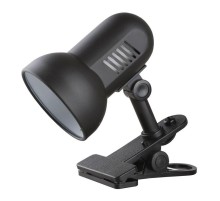 Светильник Camelion H-035 С02 (7197) настольный на прищепке E27 черный 60Вт