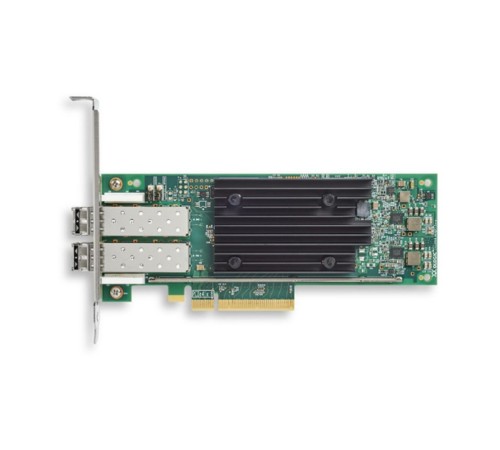Сетевой адаптер Qlogic QLE2772-SR-SP 32Gb/s FC HBA, 2-port, PCIe v4.0 x8, LowProfile, LC SR MMF, В комплекте две планки (LP + FH)