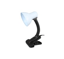 Светильник Ultraflash UF-320 C01 (12361) настольный на прищепке E27 белый 60Вт