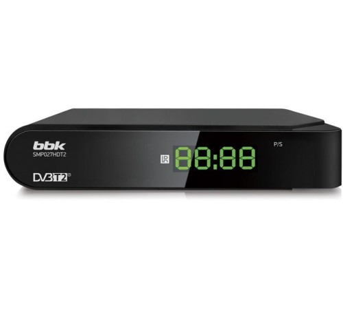 Ресивер DVB-T2 BBK SMP027HDT2 черный Ресивер DVB-T2 BBK SMP027HDT2 черный
