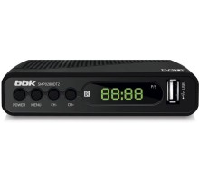 Ресивер DVB-T2 BBK SMP028HDT2 черный