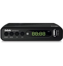 Ресивер DVB-T2 BBK SMP028HDT2 черный
