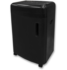 Шредер Office Kit S180 (0,8х1) черный (секр.P-7)/фрагменты/5лист./32лтр./пл.карты/CD