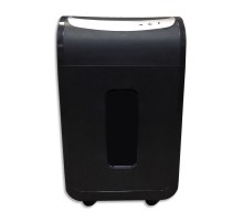 Шредер Office Kit S218 (1,9x13) черный (секр.P-5)/фрагменты/22лист./30лтр./скрепки/скобы/пл.карты/CD