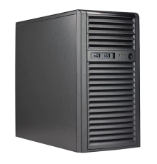 Серверная платформа NEW Supermicro UP Workstation mini-tower 530T-I Xeon E-23**/no DIMM(4)/SATARAID HDD(4)LFF/2x1Gbe/4xPCIex2-8/1xM.2/400W (SYS-530T-I)