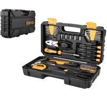 Набор инструментов Deko PRO DKMT62 62 предметов (жесткий кейс)